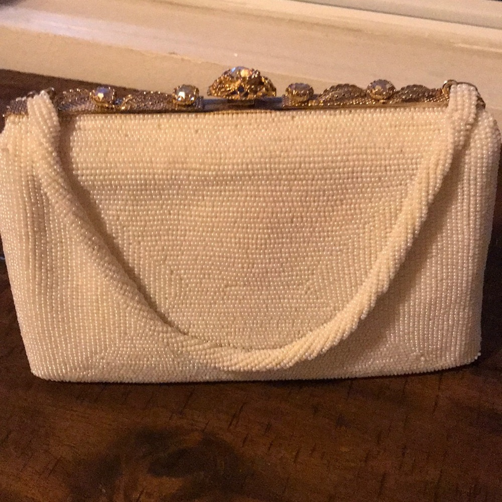 Delill 1950 hand beaded vintage bag - Picture 3 of 7